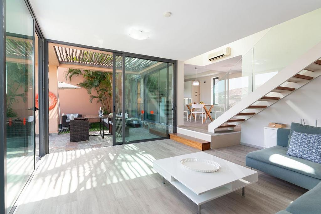 Villa Mit Pool Los Lagos 16 Salobre  Exterior foto